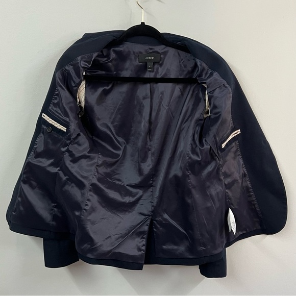 J.Crew Thompson Bi Stretch Navy Blazer Jacket - Picture 13 of 16